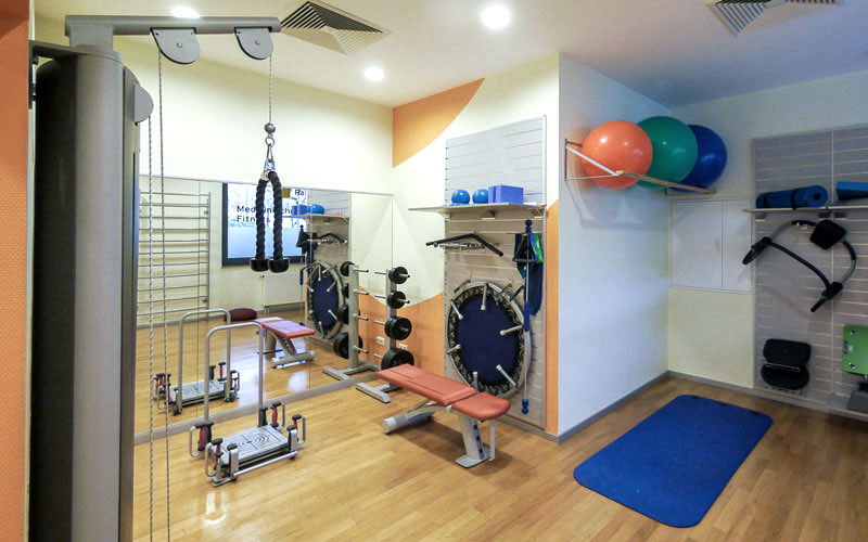 Fitnessbereich 1 - Speziell für medizinisches Fitnesstraining